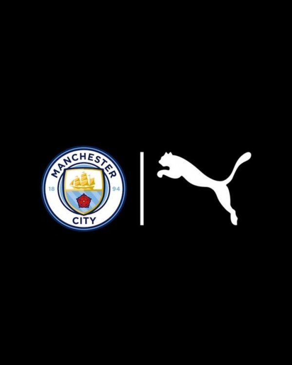 The annual sponsorship amount has increased from 65 million pounds to 100 million pounds! Official: Manchester City and Puma renew their contract for 10 years