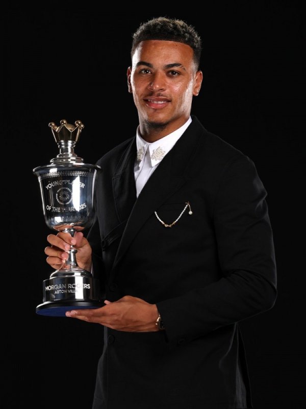 14 goals and 16 assists in 54 games, Official: Villa midfielder Rodgers was elected PFA Young Player of the Year