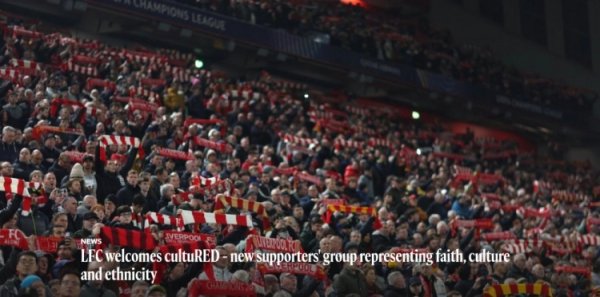 Official: Liverpool welcomes new multicultural fan group cultuRED